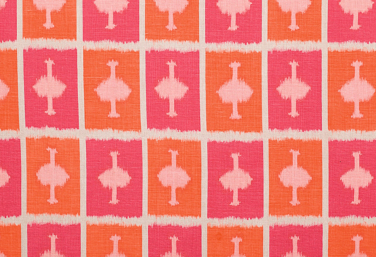 Ozone Hot Pink fabric by Christopher Farr Cloth