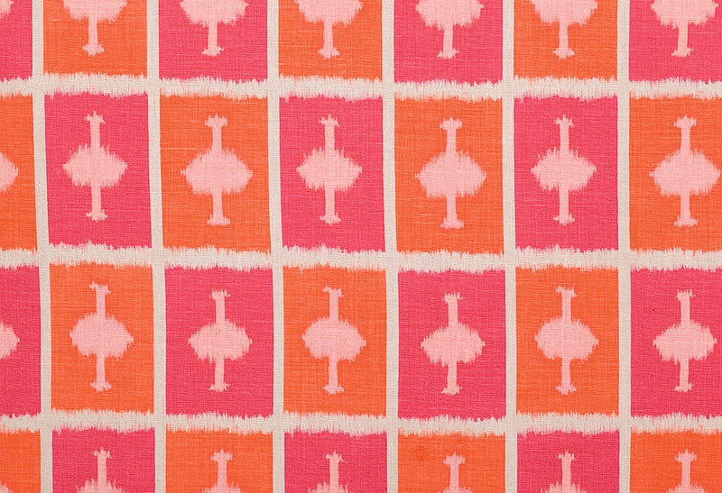 Ozone Hot Pink fabric by Christopher Farr Cloth