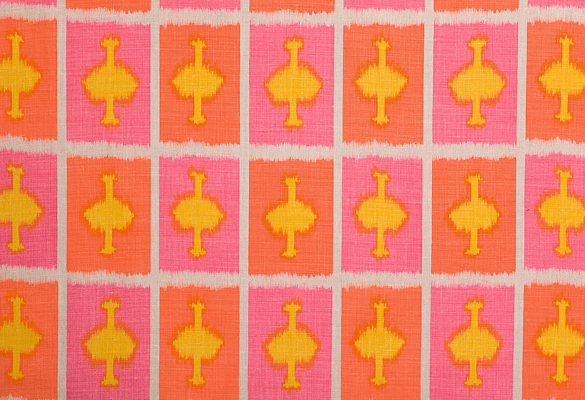 Ozone Lemon fabric by Christopher Farr Cloth