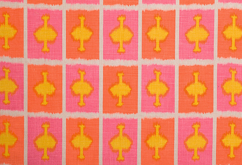 Ozone Lemon fabric by Christopher Farr Cloth
