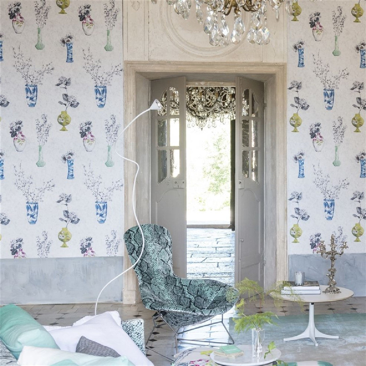 P611/01 Celeste Contarini Wallpaper by Designers Guild