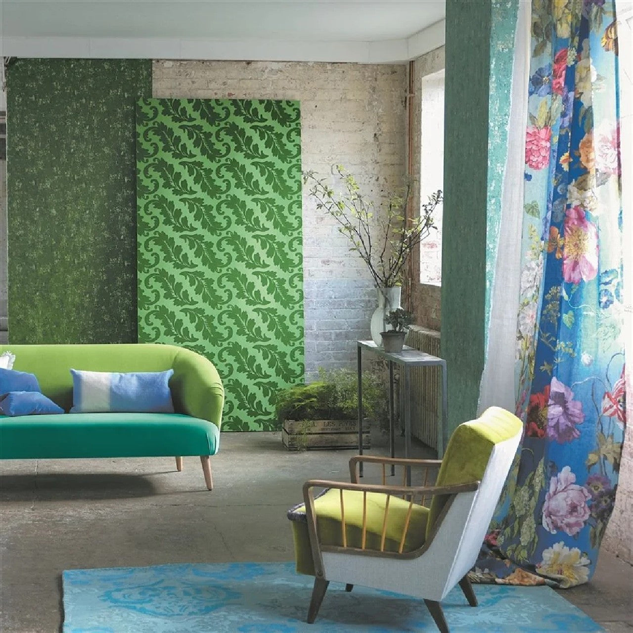 P621/06 Alexandria Ardassa Wallpaper by Designers Guild