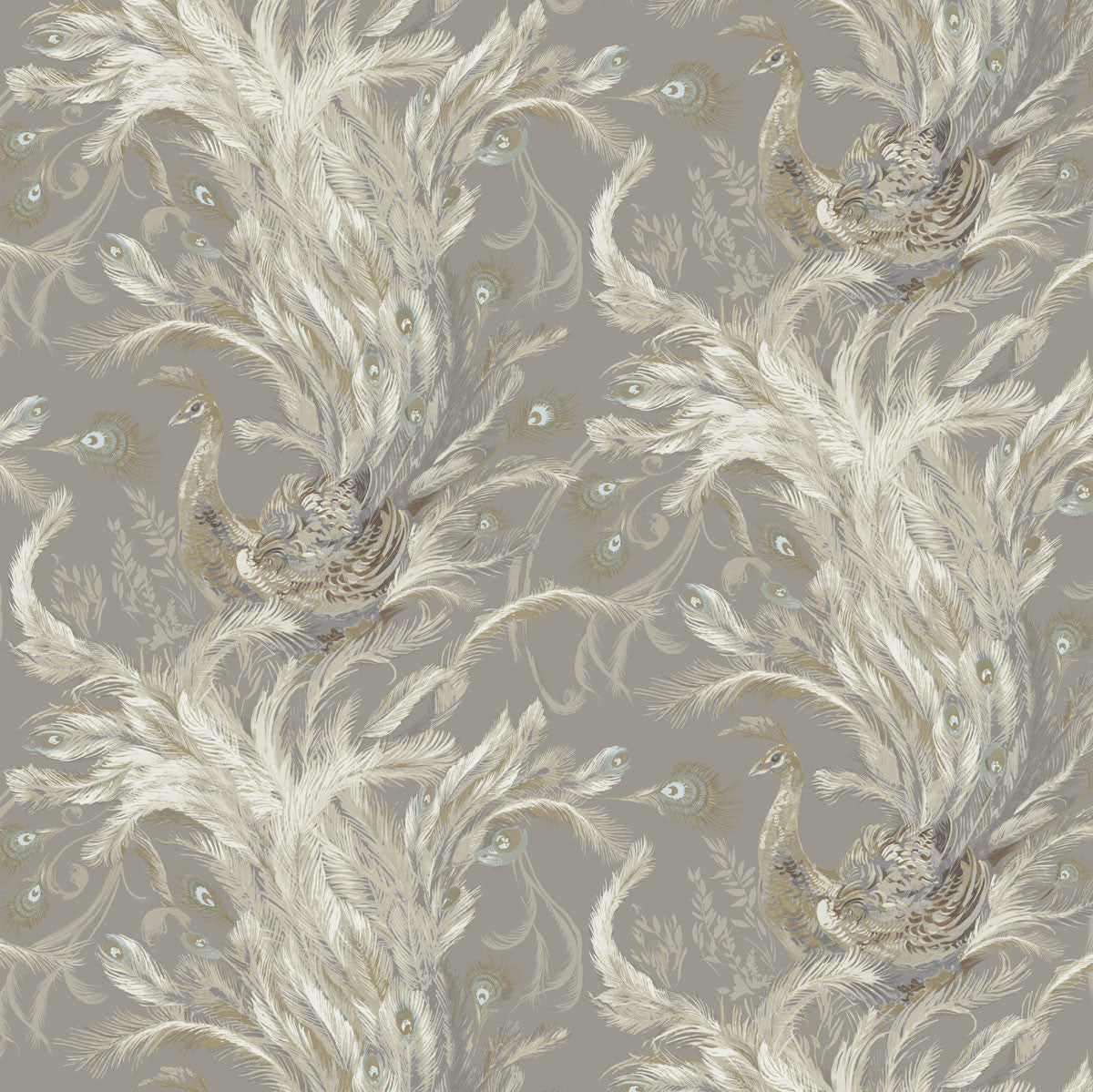 PA01616 Medici Beaded Pavone Hazelwood Wallpaper By Sketch Twenty 3