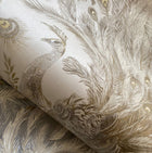 PA01617 Medici Beaded Pavone Opal Wallpaper By Sketch Twenty 3
