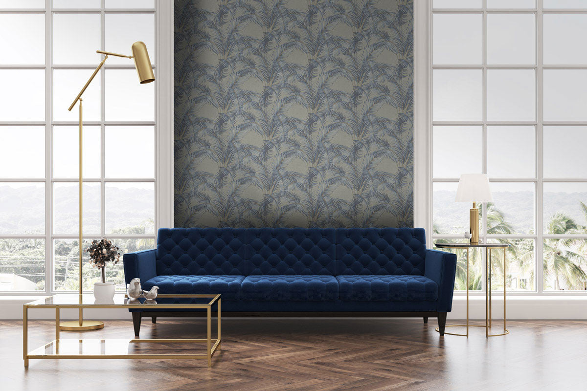 PA01624 Palmaria Pavone Azure Wallpaper By Sketch Twenty 3