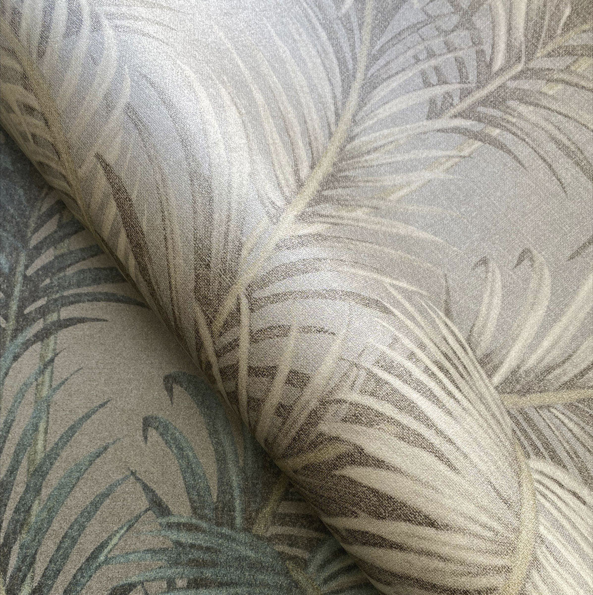 PA01625 Palmaria Pavone Flint Wallpaper By Sketch Twenty 3