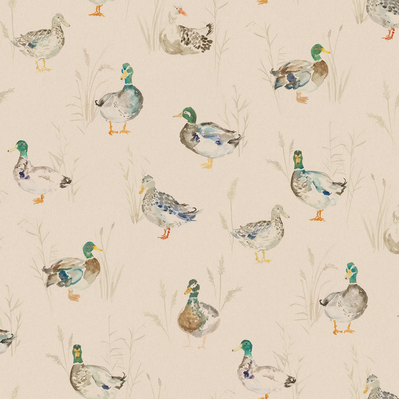 Paddling Ducks Cream Wallpaper by Voyage Maison | PADDLIN/WPO/CRE