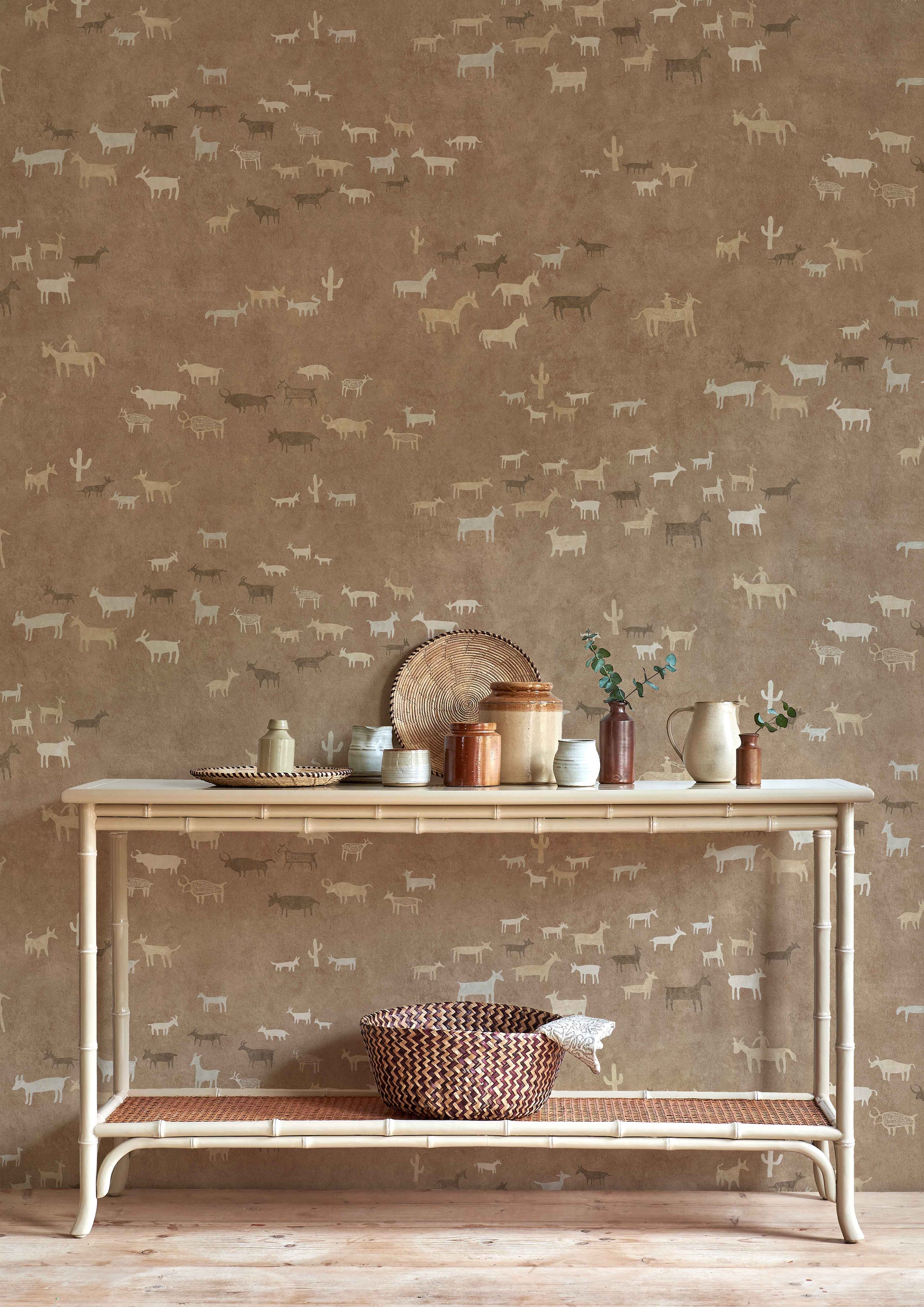 LW 378 697 Paper Trail Canyon Wallpaper by Lewis & Wood