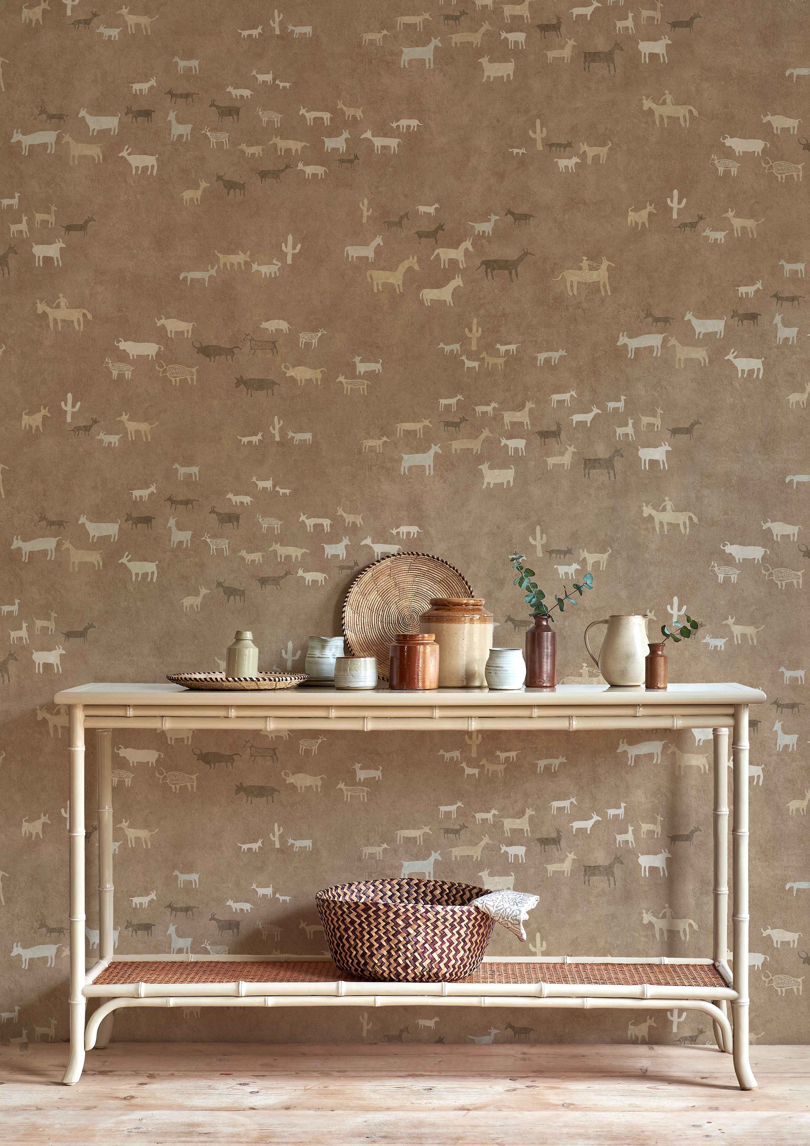 LW 378 697 Paper Trail Canyon Wallpaper by Lewis & Wood
