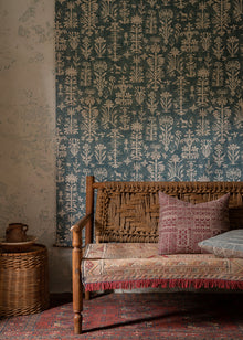 Papyrus Marmara Mediterranea Fabric by Lewis & Wood