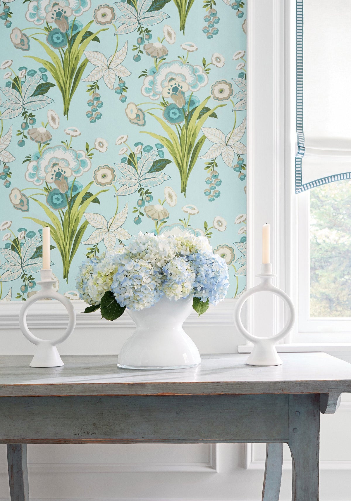 Pasadena Emerald Eden Wallpaper by Thibaut