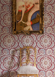 LW 300 567 Pasha Carnation Wallpaper by Lewis & Wood
