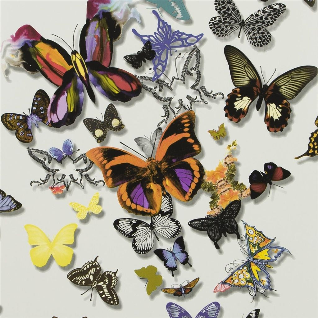 PCL008/01 ( PCL00801 ) Butterfly Parade Carnets Andalous Wallpaper by Christian Lacroix