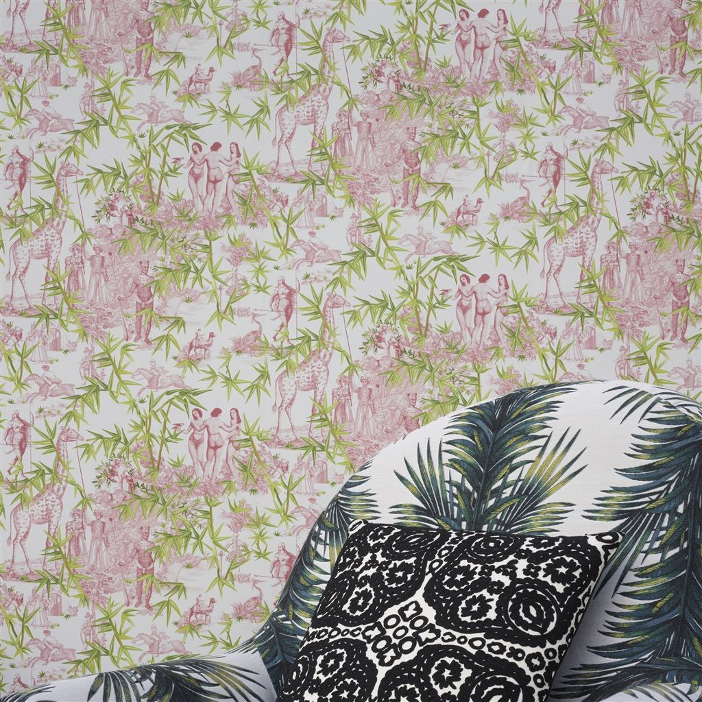 PCL1006/01 Exotisme Au Theatre Ce Soir Wallpaper By Christian Lacroix