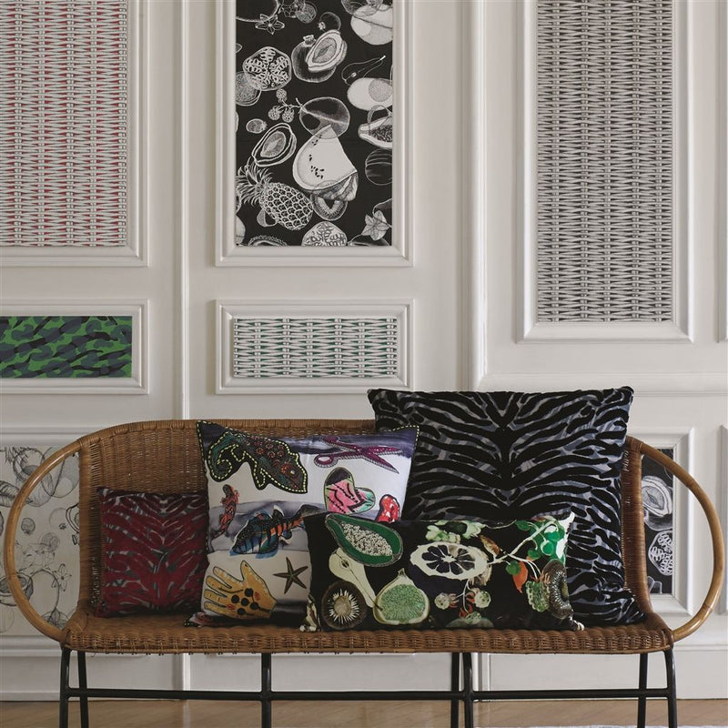 PCL664/01 Barbade Nouveaux Mondes Wallpaper by Christian Lacroix