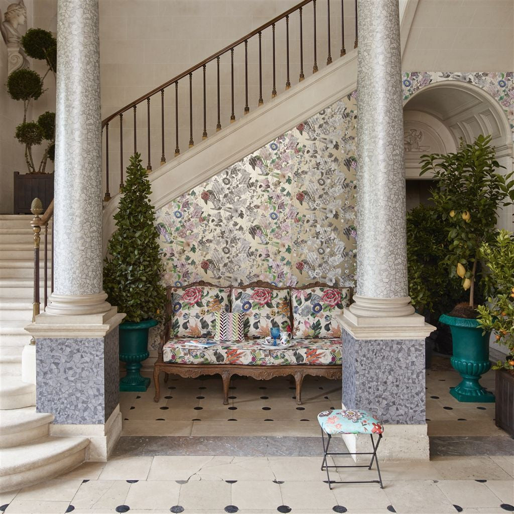 PCL695/01 Malmaison Incroyables et Merveilleuses Wallpaper By Christian Lacroix