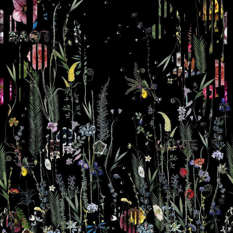 PCL7020/01 Babylonia Nights Panoramic Histoires Naturelles Wallpaper by Christian Lacroix