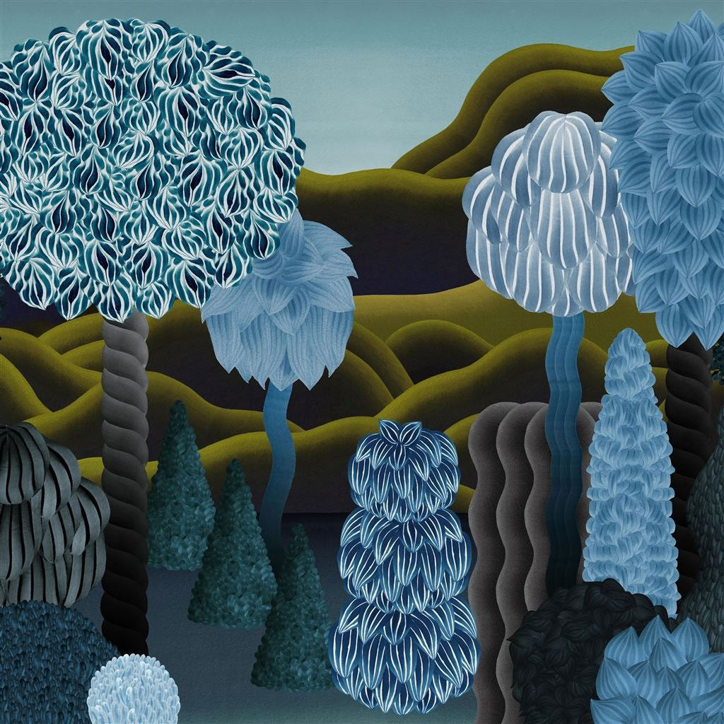 PCL7034/01 Songe d ete Marais Scenes and Murals II Wallpaper By Designers Guild