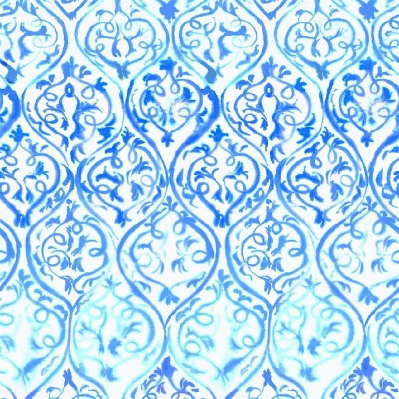PDG1029/01 Arabesque Majolica Wallpaper By Designer Guild