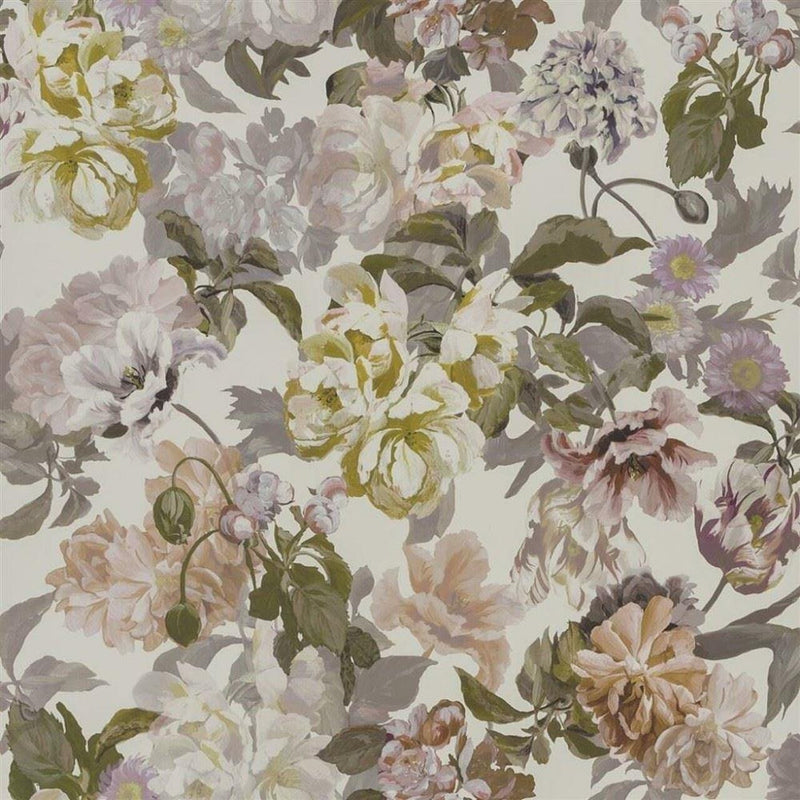 PDG1033/03 Delft Flower Tulipa Stellata Wallpaper By Designers Guild