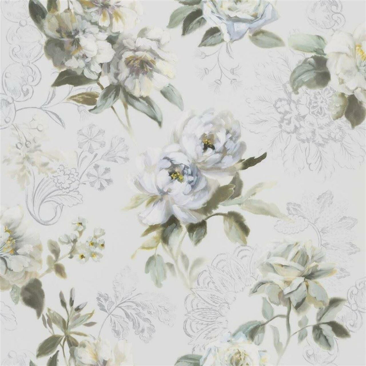 PDG1051/02 Victorine Mandora Wallpaper By Designers Guild