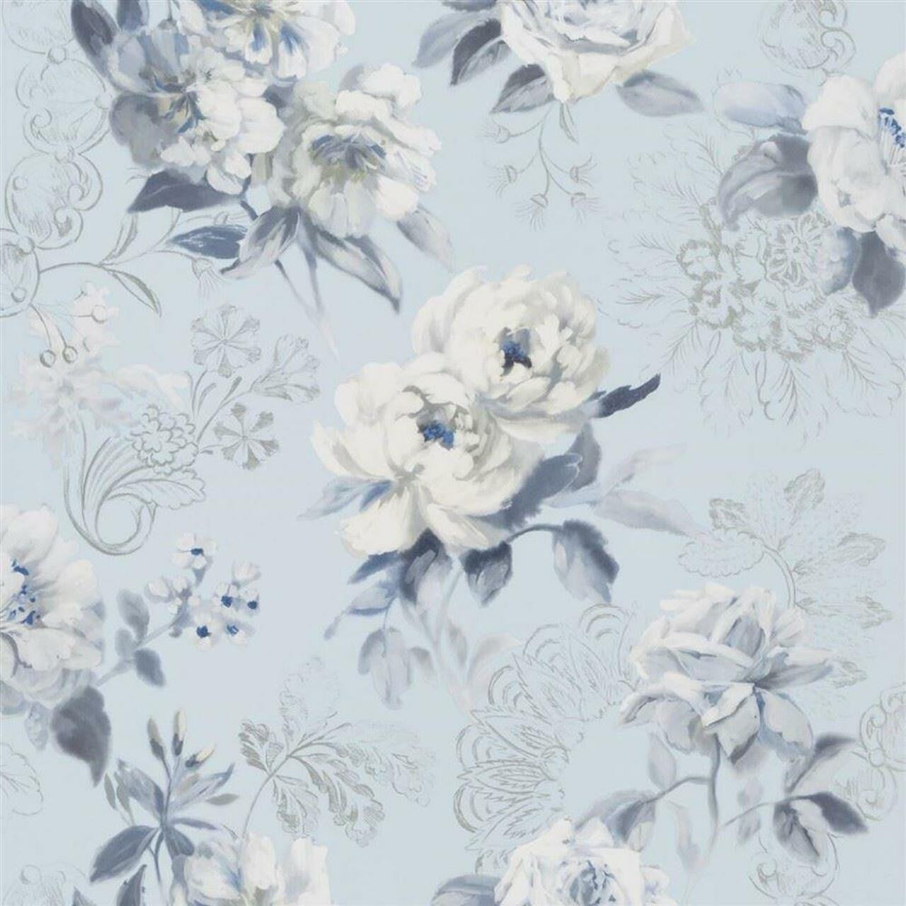 PDG1051/03 Victorine Mandora Wallpaper By Designers Guild