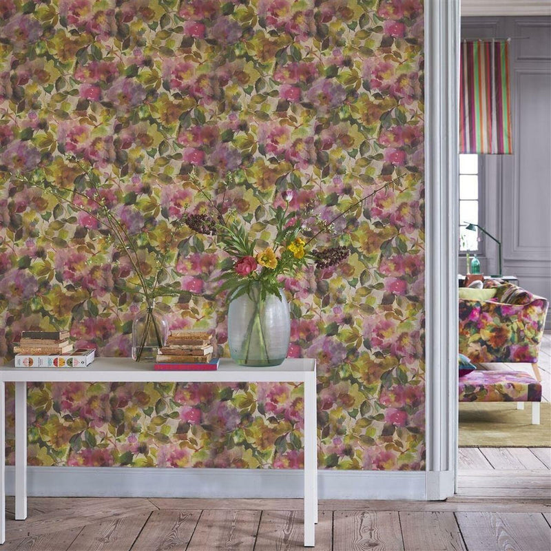 PDG1062/01 Surimono Zardozi Wallpaper By Designers Guild