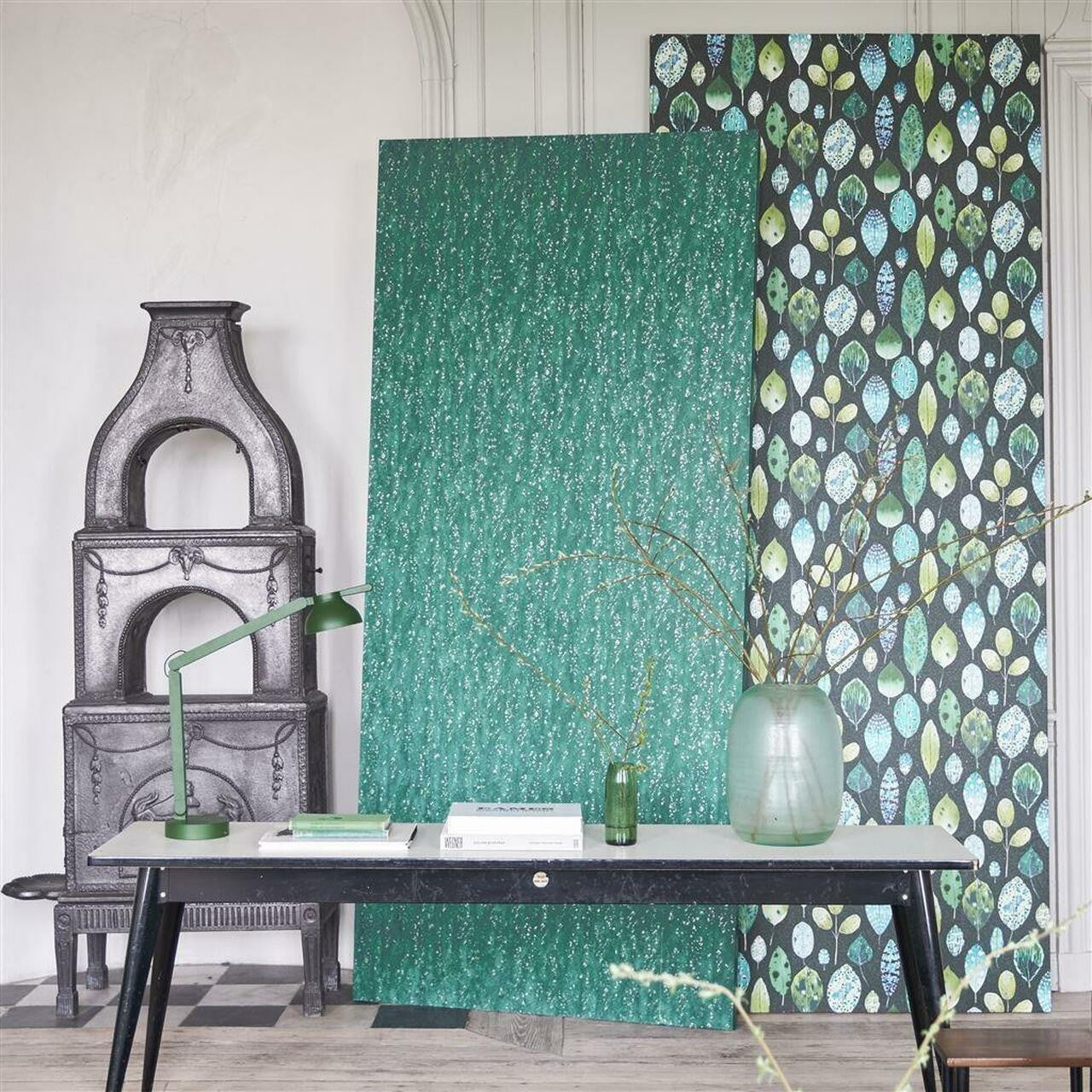 PDG1063/07 Shirakawa Zardozi Wallpaper By Designers Guild