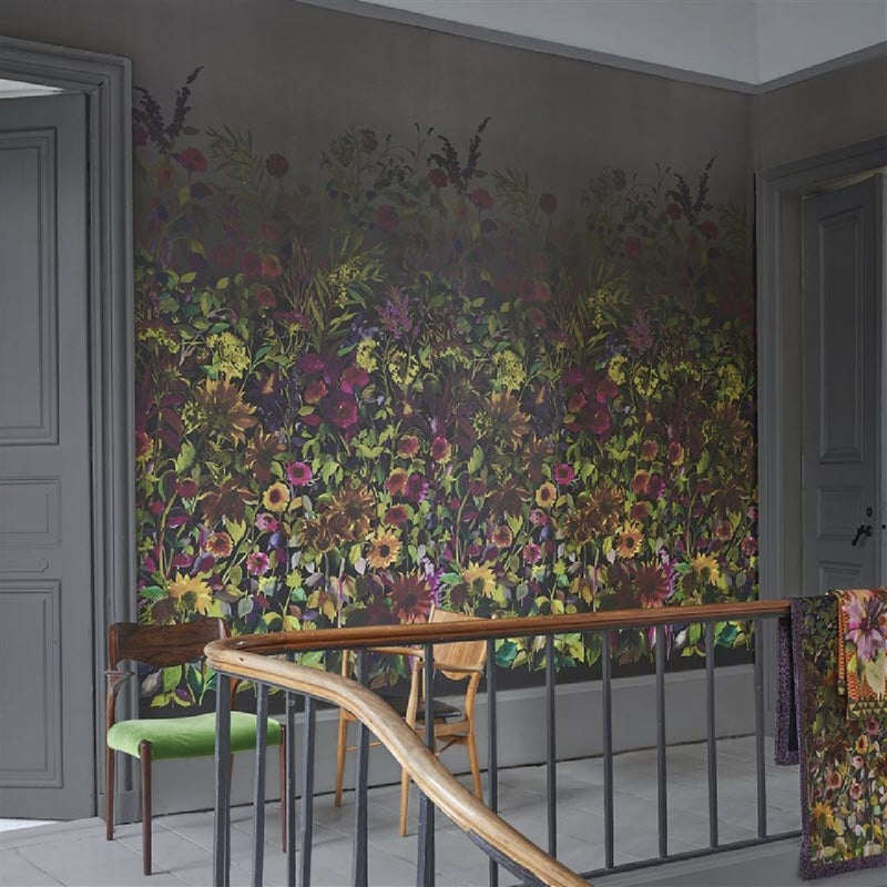 PDG1068/01 Indian Sunflower Scenes and Murals Wallpaper By Designers Guild