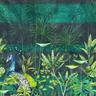 PDG1069/01 Arjuna Leaf With Peacock Scenes and Murals By Designers Guild