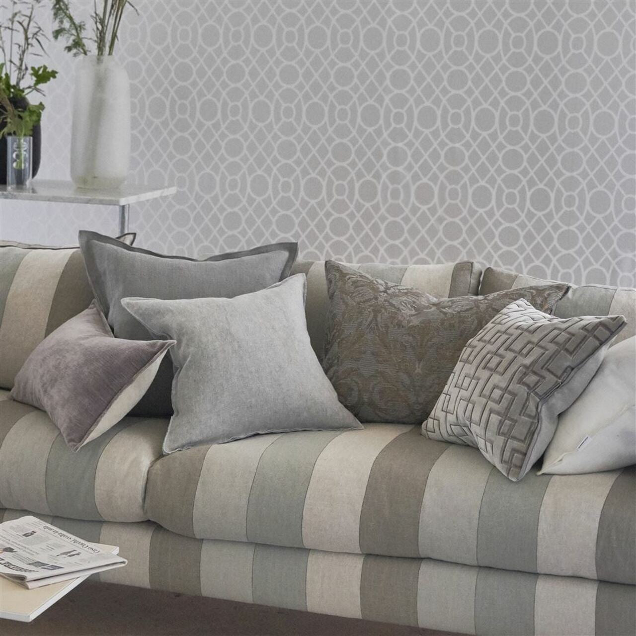 PDG1093/05 Merletti Foscari Fresco Wallpaper By Designers Guild