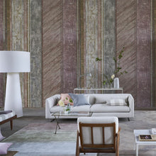 PDG1098/01 Foscari Fresco Scene 2 Tuberose Wallpaper By Designers Guild