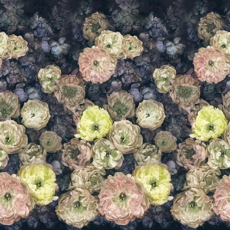 PDG1107/02 Le Poeme De Fleurs Scenes and Murals Wallpaper By Designers Guild