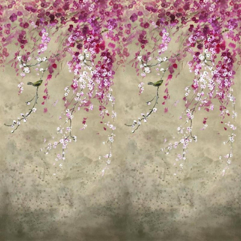 PDG1116/01 Shinsha Scene 1 Scenes and Murals Wallpaper By Designers Guild
