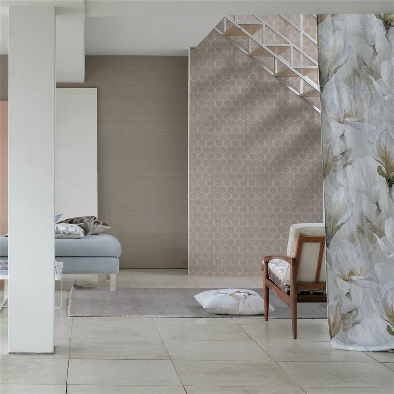 PDG1121/02 Manipur Chinon Wallpaper By Designers Guild