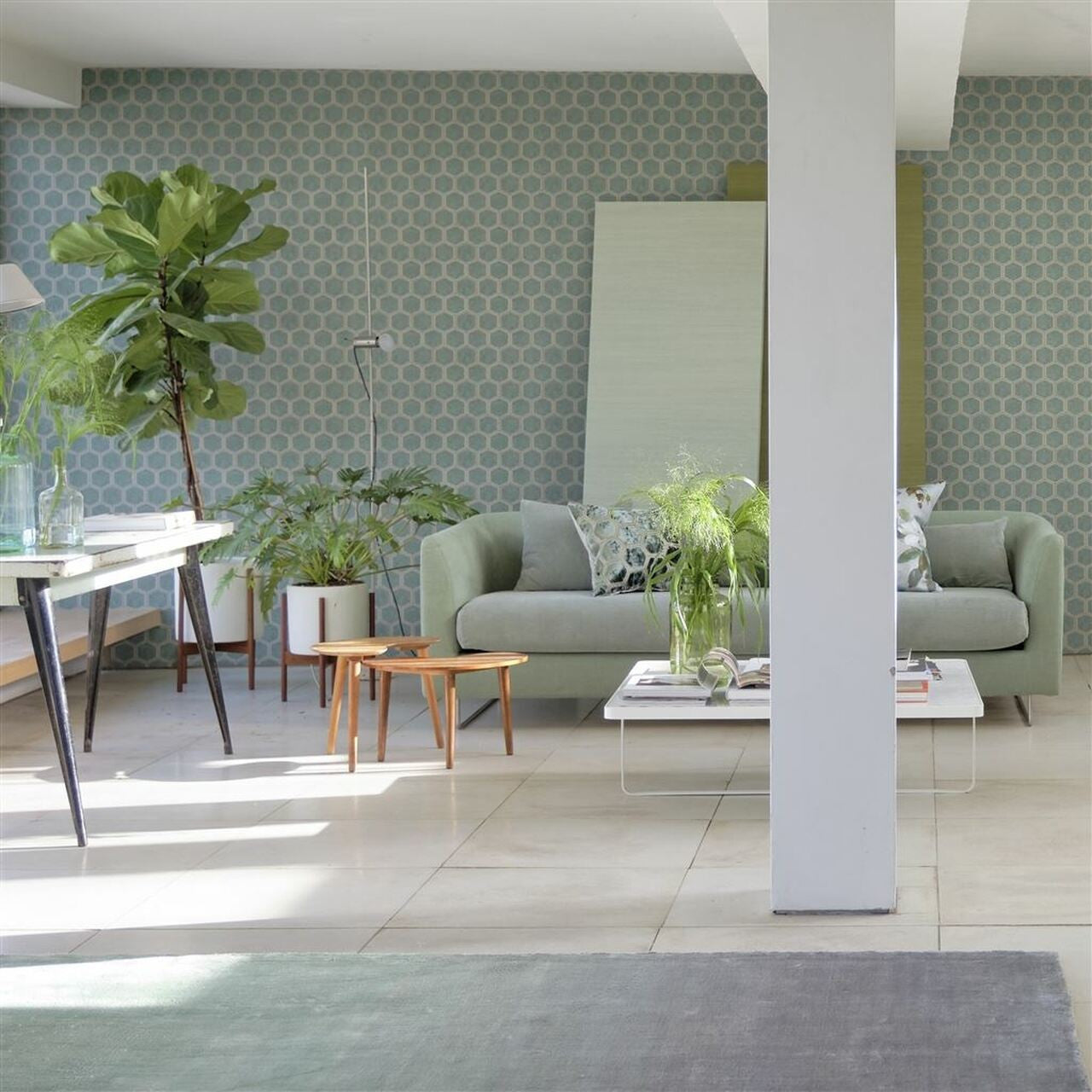 PDG1121/05 Manipur Chinon Wallpaper By Designers Guild