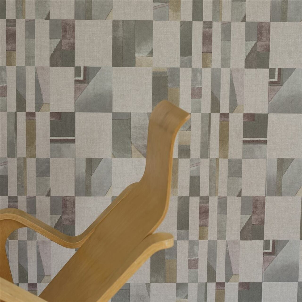 PDG1122/01 Parterre Chinon Wallpaper By Designers Guild