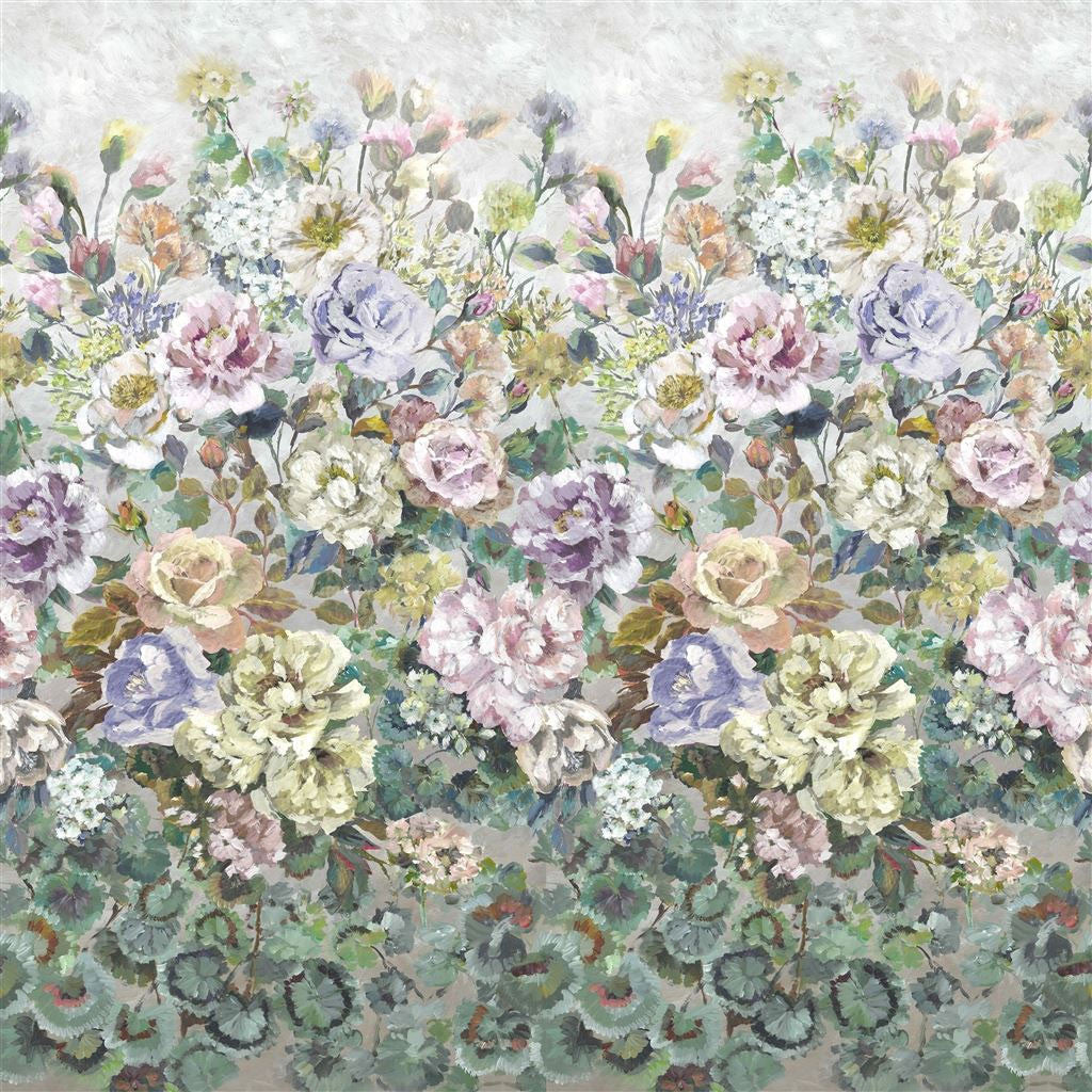 PDG1123/02 Grandiflora Rose Scenes and Murals II Wallpaper By Designers Guild