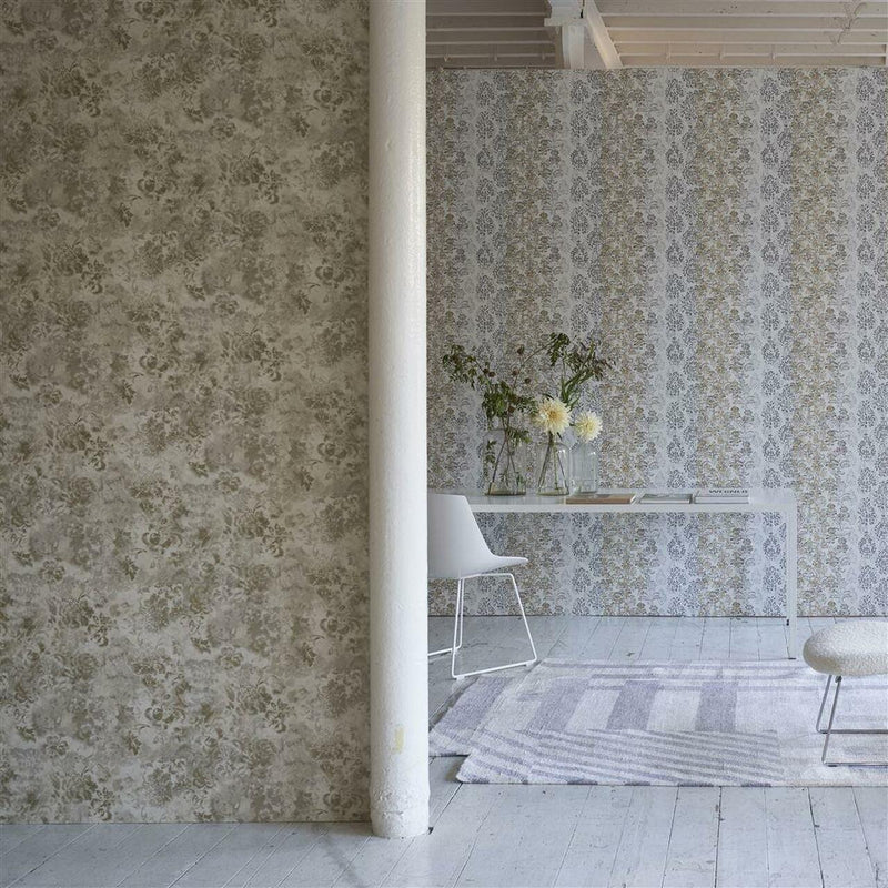 PDG1126/02 Tarbana Minakari Wallpaper by Designers Guild