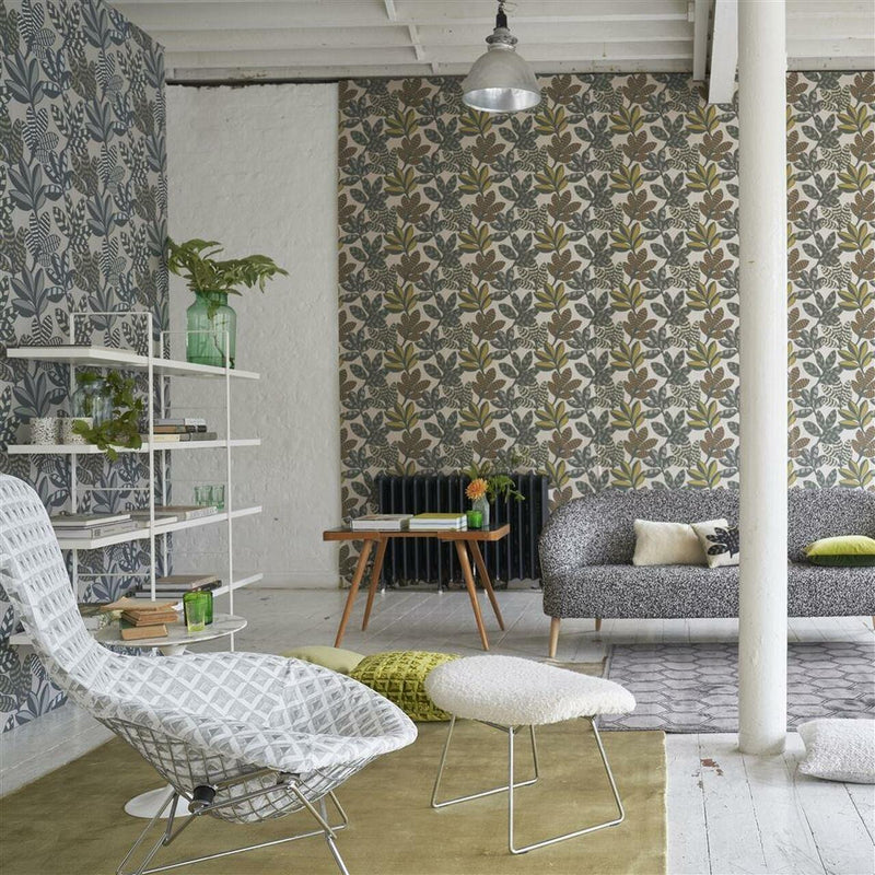 PDG1129/02 Tanjore Minakari Wallpaper by Designers Guild