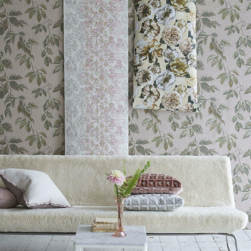 PDG1130/03 Kasavu Minakari Wallpaper by Designers Guild