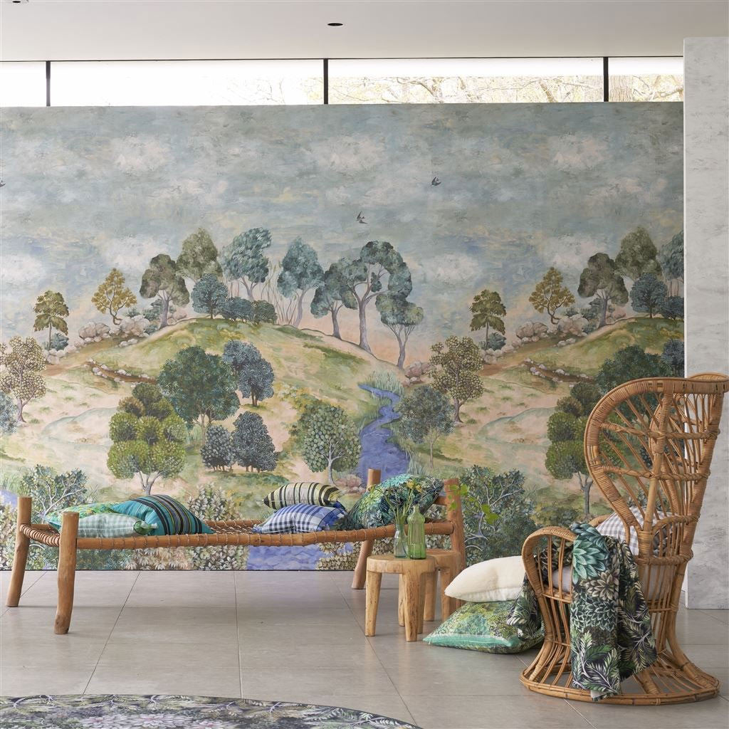 PDG1134/01 Bandipur Scenes and Murals II Wallpaper By Designers Guild