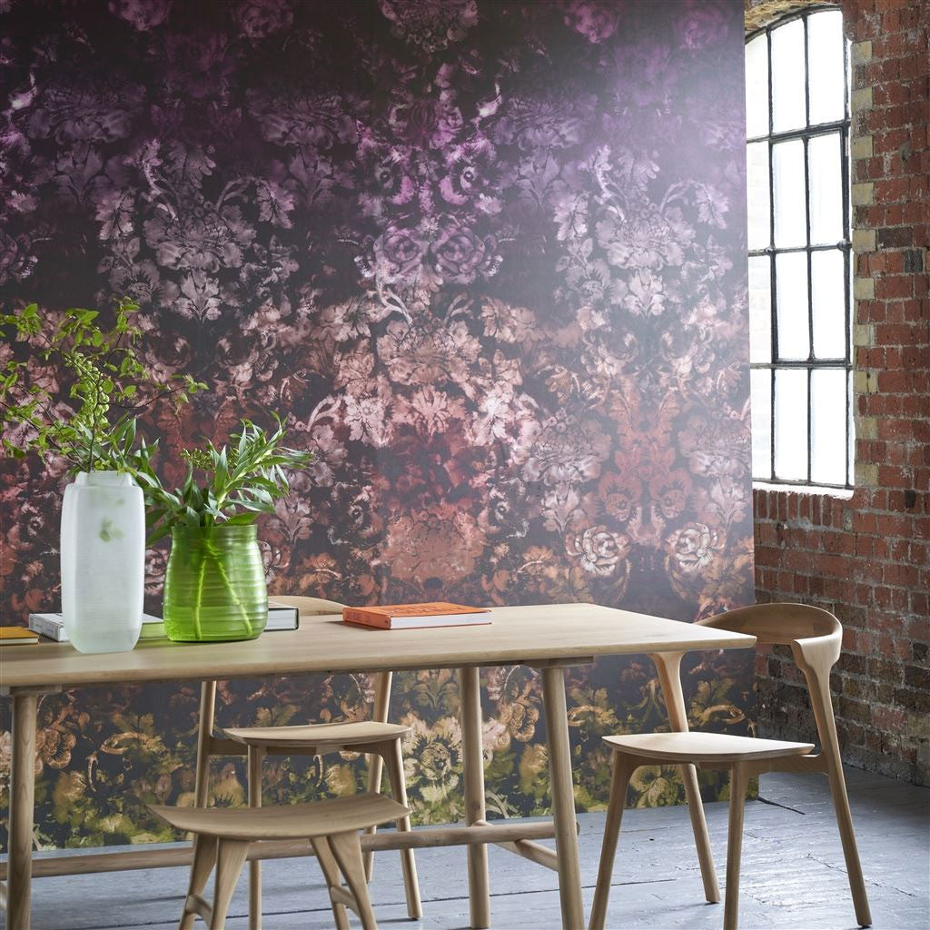 PDG1139/02 Tarbana Damask Scenes and Murals II Wallpaper By Designers Guild