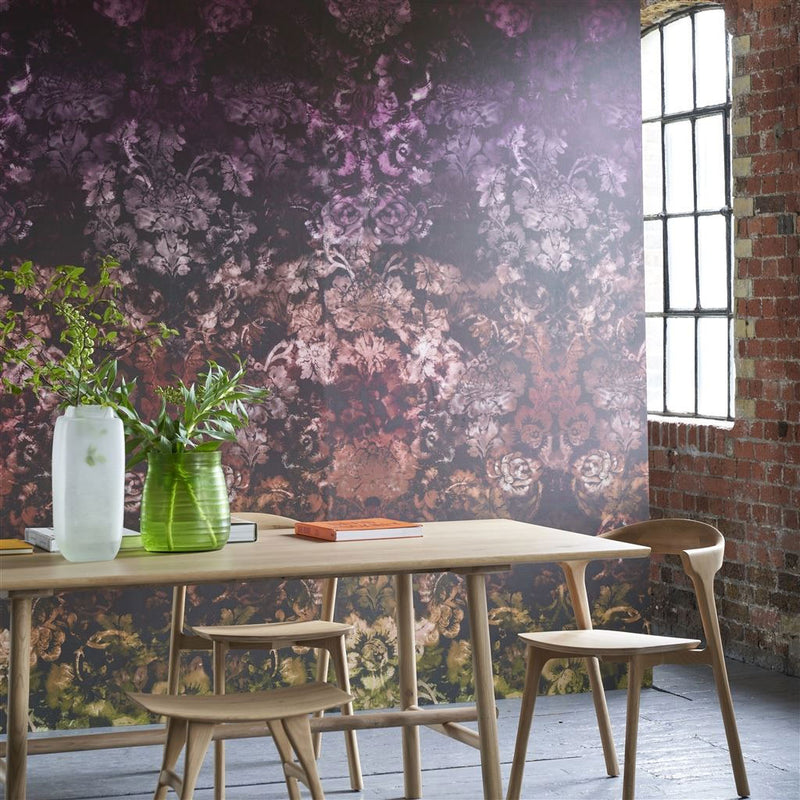 PDG1139/02 Tarbana Damask Scenes and Murals II Wallpaper By Designers Guild