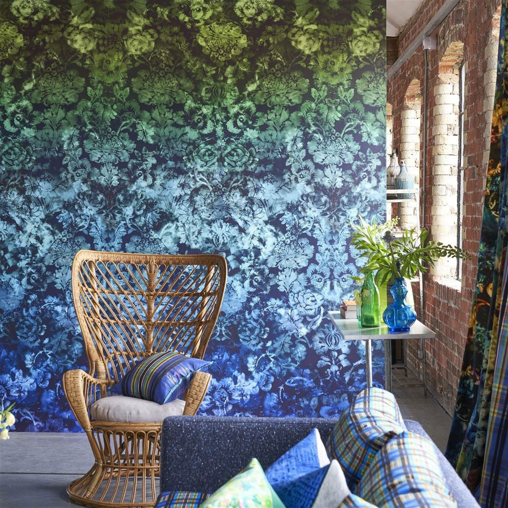 PDG1139/03 Tarbana Damask Scenes and Murals II Wallpaper By Designers Guild
