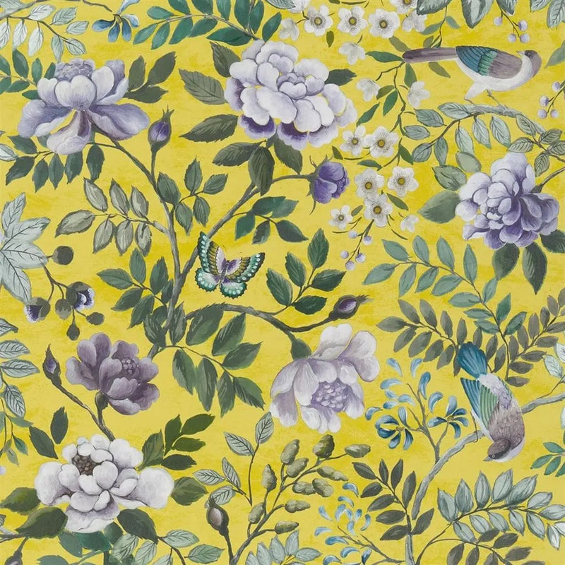 PDG1146/03 Porcelaine De Chine Alchemilla Wallpaper by Designers Guild