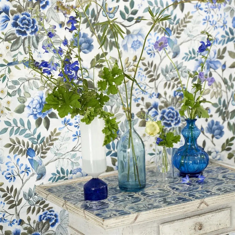 PDG1146/05 Porcelaine De Chine Porcelain Wallpaper by Designers Guild