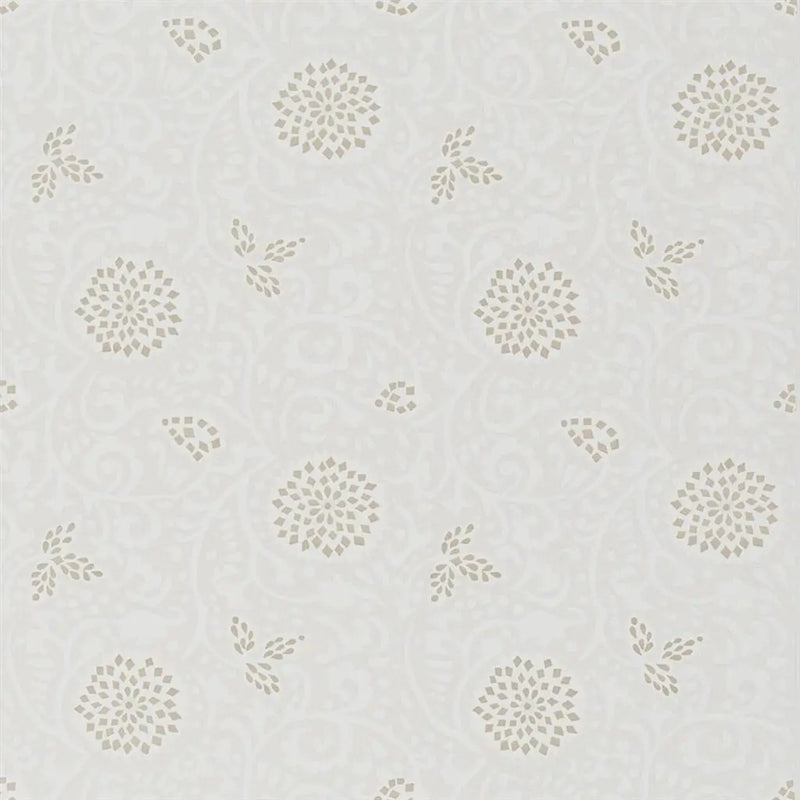 PDG1147/01 Shaqui Porcelaine De Chine Pearl Wallpaper by Designers Guild