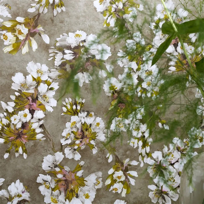 PDG1148/03 Fleur D'Assam Porcelaine De Chine Copper Wallpaper by Designers Guild