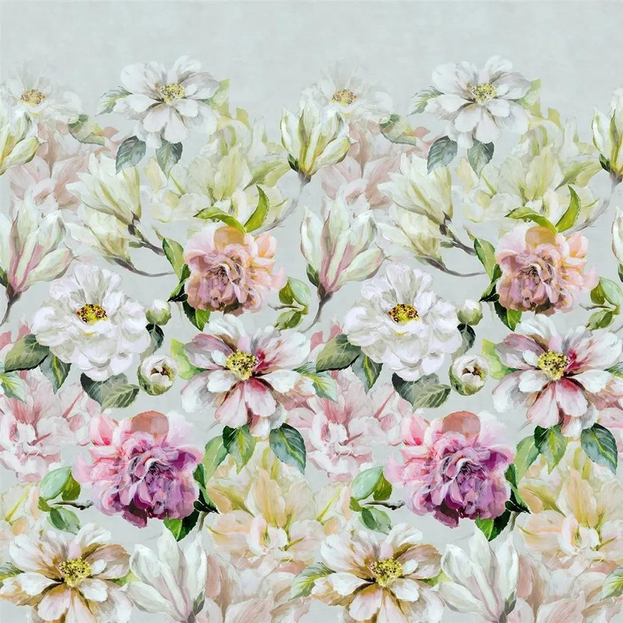 PDG1149/01 Jardin Botanique Porcelaine De Chine Peony Wallpaper by Designers Guild